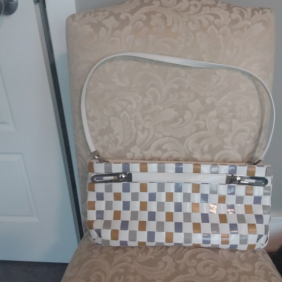 Due Fratelli leather clutch handbag - Picture 2 of 3